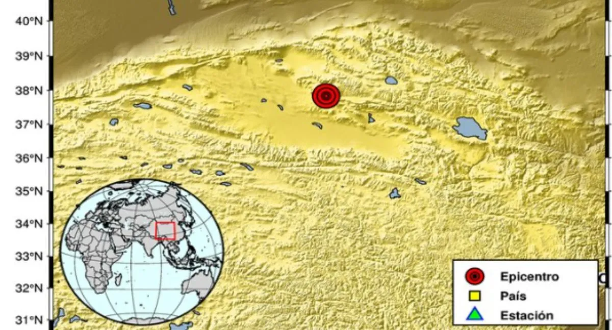 Fuerte terremoto de magnitud 5,9 sacude China este 18 de agosto. Terremoto de magnitud 5,9 sacude China este 18 de agosto: esto se sabe
