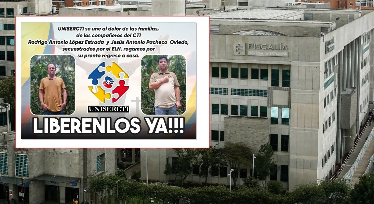 Funcionarios judiciales secuestrados Secuestro del ELN: funcionarios judiciales bajo amenaza en zonas de conflicto armado
