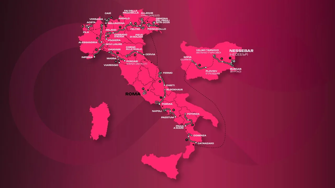 Giro de Italia El recorrido del Giro de Italia, marcado por una brutal tercera semana de alta montaña