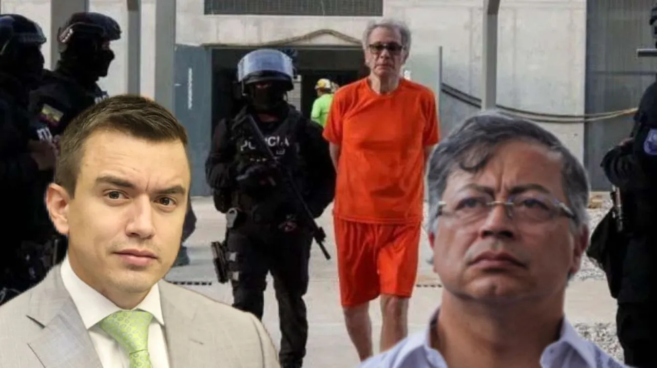 Glas, Petro y Noboa Él es Jorge Glas, el verdadero 'Florero de Llorente' de la disputa entre Petro y Noboa
