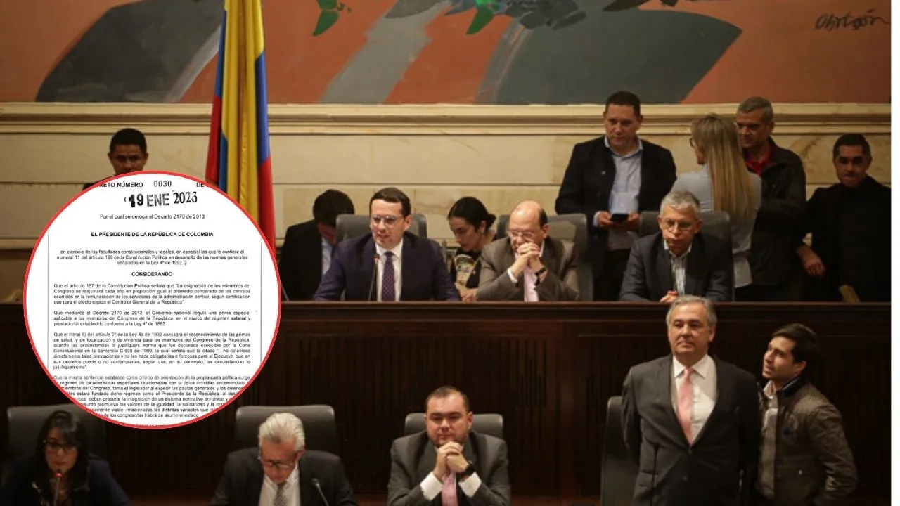 Gobierno anuncia reducción de la prima de servicios para congresistas Gobierno tumba la prima de servicios para congresistas