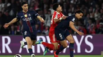 Gol de Bayern Munich sobre PSG Video | Luis Díaz protagonista: le hiceron penal y Bayern Múnich fulminó al PSG en Champions