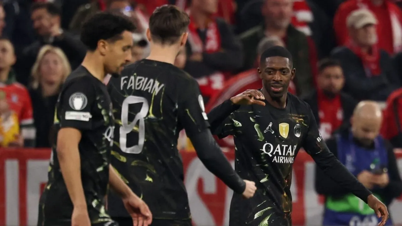 Gol de PSG PSG no quiere problemas: video del golazo de Dembelé contra Bayern Múnich en Champions League