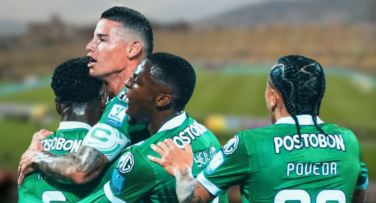 Golazo de James Rodríguez con Atlético Nacional frente a Tolima James Rodríguez con Atlético Nacional no le hizo daño a su 'amado' Tolima