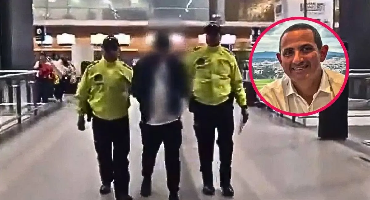 Gustavo Aponte Cae en Bogotá 'Bam Bam', señalado de planear el crimen de Gustavo Aponte: así fue la captura