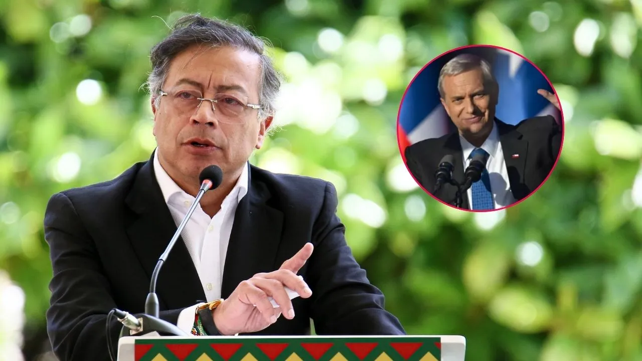 Gustavo Petro Petro reacciona a la elección de Kast: “Jamás le daré la mano a un nazi”