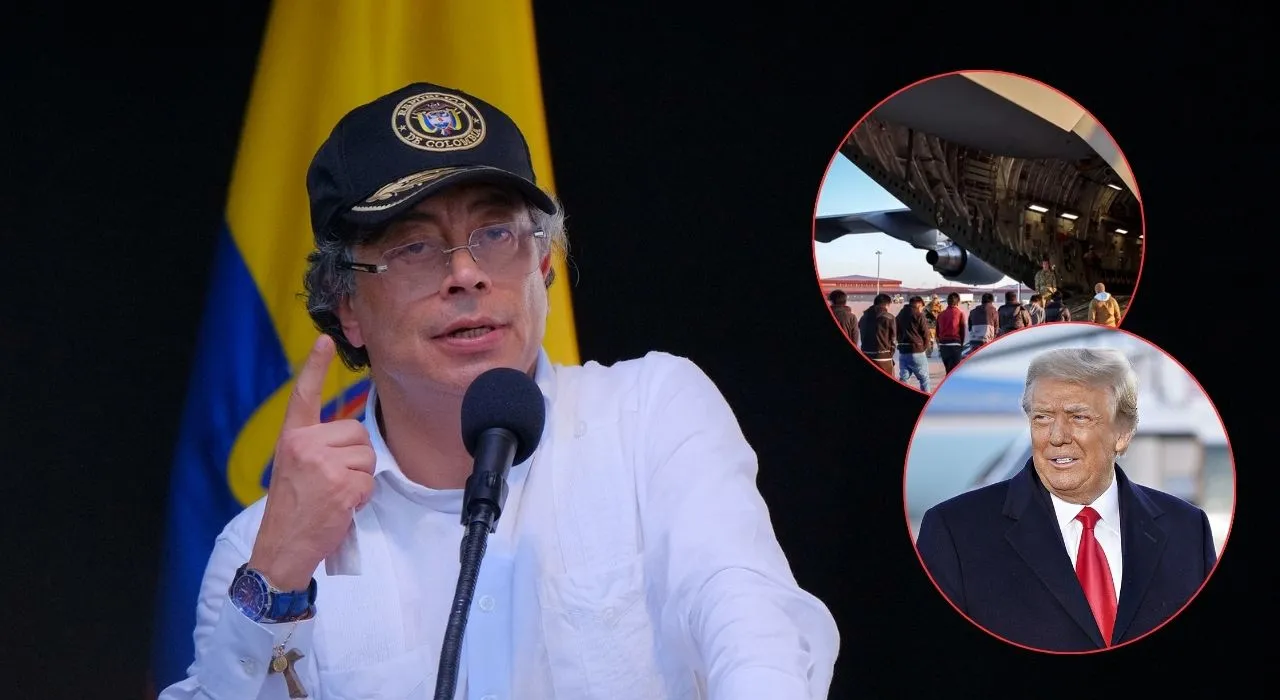 Gustavo Petro ordenó repatriar colombianos Petro ordena repatriar colombianos enviados por EE. UU. a la RD del Congo