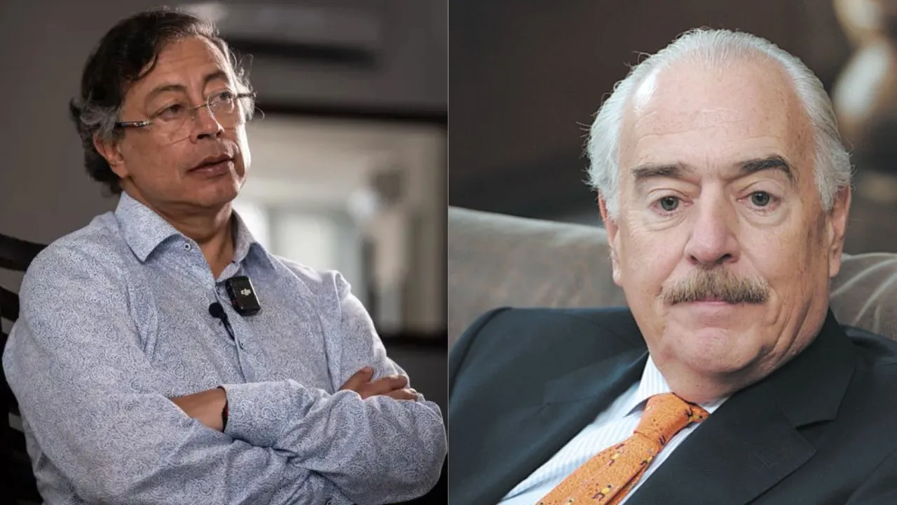 Gustavo Petro y Andrés Pastrana, protagonistas del proceso judicial. Ordenan desarchivar proceso por injuria contra expresidente Pastrana por trino sobre Petro
