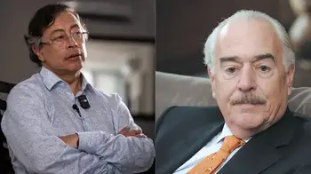 Gustavo Petro y Andrés Pastrana, protagonistas del proceso judicial. Ordenan desarchivar proceso por injuria contra expresidente Pastrana por trino sobre Petro