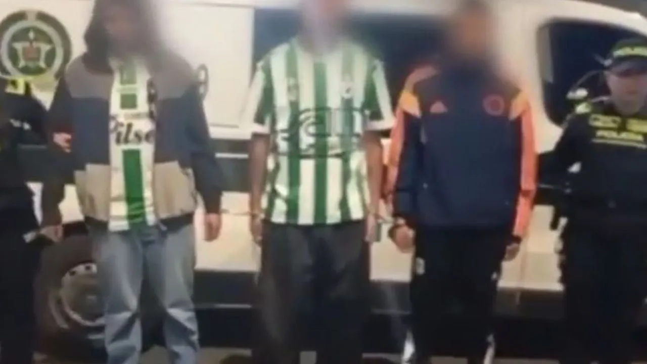 Hinchas de Nacional Por una camiseta | Capturaron a hinchas de Nacional por intento de robo a seguidor de Millos