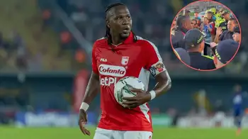 Hugo Rodallega “Ya, mano, ya pasó”: hinchas de Millonarios quisieron normalizar agresión a Rodallega