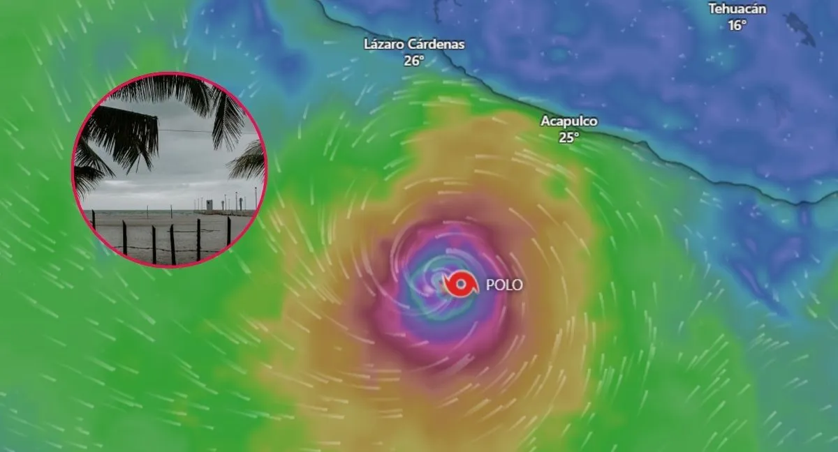 Huracán Polo en México ahora es categoría 5 México en alerta máxima: huracán Polo se fortalece a categoría 5, varias zonas en riesgo
