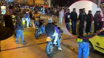 Autoridades inmovilizaron 11 vehículos y detuvieron a 15 personas en La Macarena. Piques ilegales en Bogotá: enfrentamientos entre vecinos y motociclistas en La Macarena