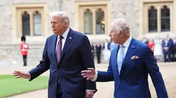 Trump inicia visita oficial al Reino Unido con recepción en Windsor Trump regresa a Reino Unido bajo la sombra del caso Epstein