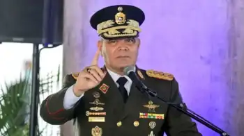El ministro de Defensa de Venezuela, Vladimir Padrino López Régimen de Maduro asegura que EE. UU. aumenta vuelos de 'inteligencia' sobre Venezuela