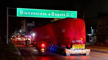 Llegada Metro Bogotá Con bombos y platillos Alcaldía celebra la llegada de 6 vagones del Metro