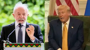 Presidentes de Brasil y Estados Unidos Presidente de Brasil aprovecha día de la independencia para reivindicar su soberanía ante sanciones de Estados Unidos