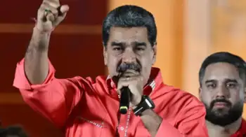 Nicolás Maduro, presidente del régimen de Venezuela Venezuela intensifica alistamiento en la Milicia Bolivariana ante tensiones con EE. UU.