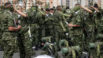 Militares secuestrados en Guaviare Tras cinco días retenidos, militares salen de vereda en Guaviare