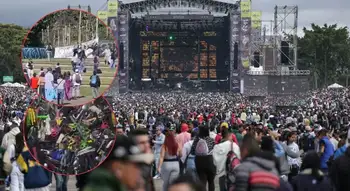 Disturbios en el festival de Hip Hop al Parque Policías agredidos y disturbios en festival de Hip Hop al Parque