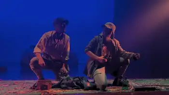 Un ocaso frente al río La guerra y su huella en los jóvenes: obra de teatro “Un ocaso frente al río”