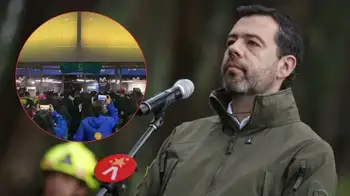 El alcalde Carlos Fernando Galán se refirió a los desmanes en el Movistar Arena Alcalde confirma muerte de una persona en antesala del concierto de Damas Gratis