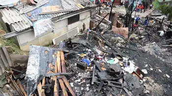 Incendio afectó a 11 familias en Bogotá