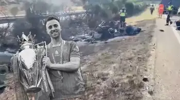 Diogo Jota muere accidente de tránsito Trágico accidente de tránsito cobra la vida de la figura del Liverpool, Diogo Jota