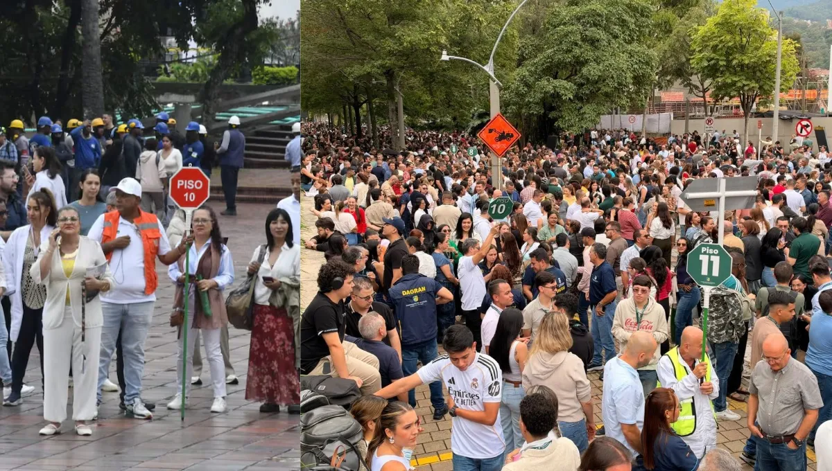 Imágenes del Simulacro Nacional de Emergencias 2026 en diferentes ciudades de Colombia. Imágenes y videos | Así se vivió el Simulacro Nacional de Emergencias en Colombia