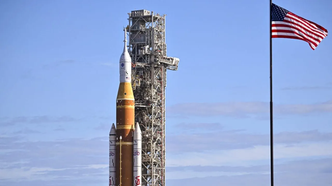 Imágenes en vivo de Artemis II de la NASA desde EE. UU. Las imágenes de Artemis II desde el Kennedy Space Center de la NASA