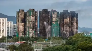 Incendio en Hong Kong Estos son los 14 detenidos por el grave incendio en Hong Kong, que dejó 151 fallecidos