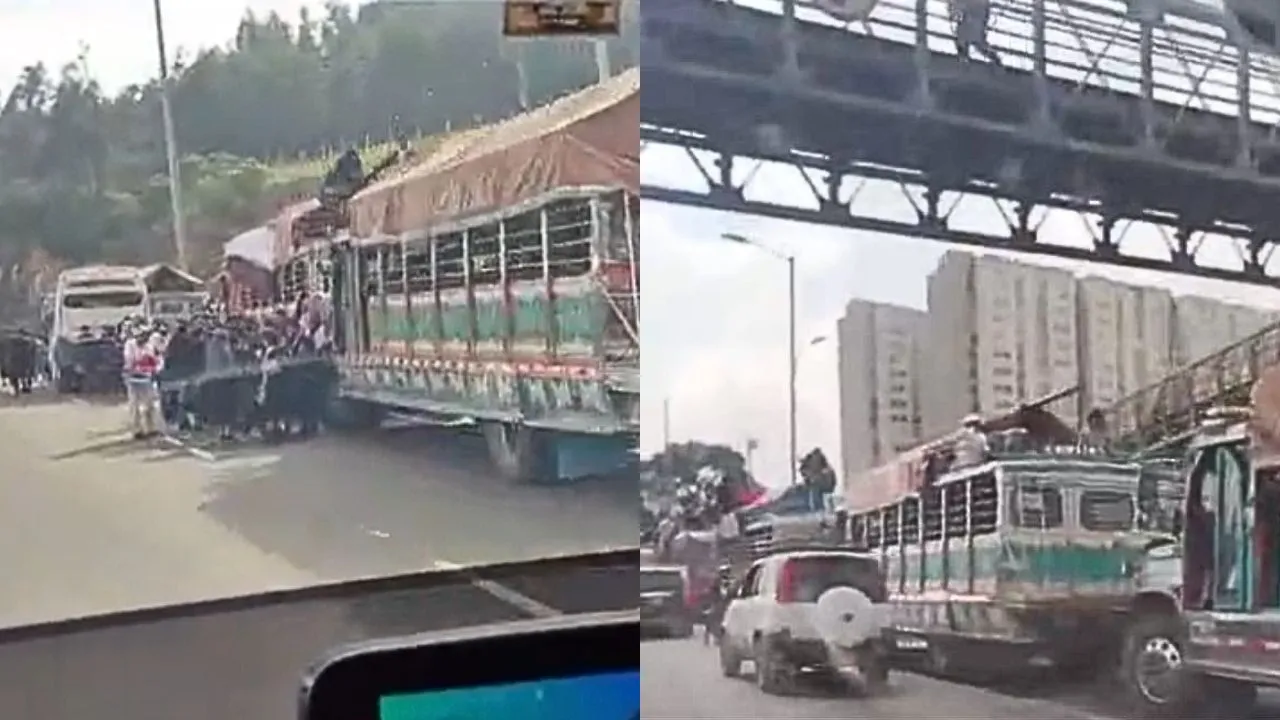 Indígenas Misak Numerosa caravana de indígenas misak entró a Bogotá este martes: ¿Por qué razón?