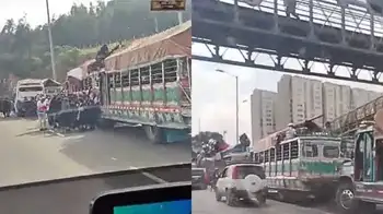 Indígenas Misak Numerosa caravana de indígenas misak entró a Bogotá este martes: ¿Por qué razón?