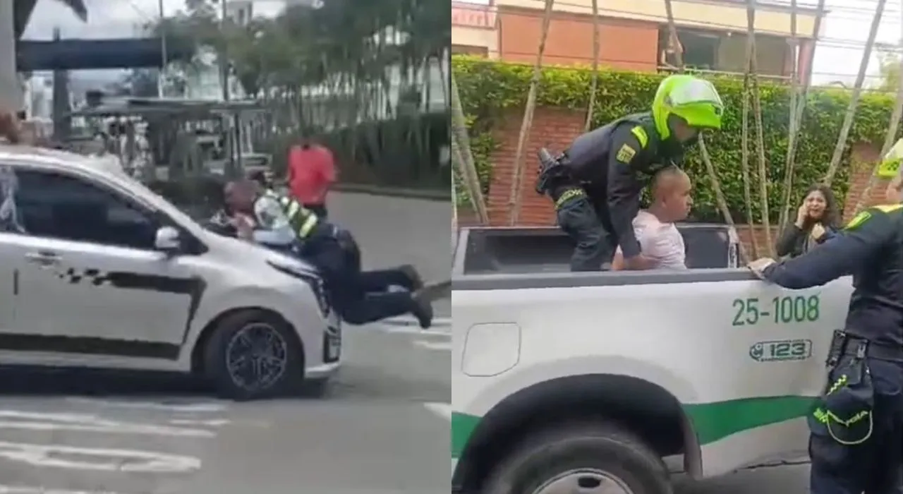 Infractor atentó contra agente de tránsito Por una multa: cargos al hombre que hirió y arrastró a un agente de tránsito en Armenia