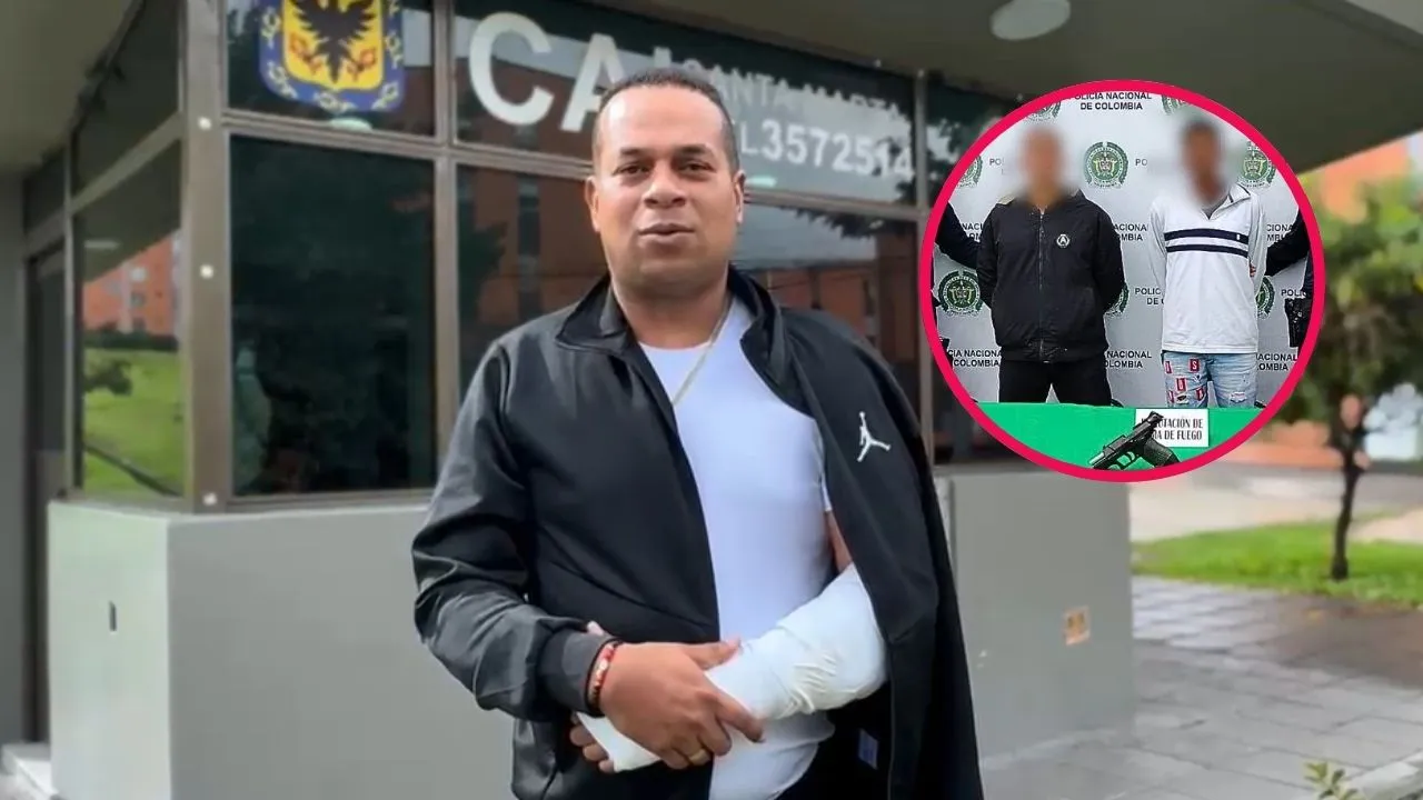 Intendente héroe Policía herido frustró robo en tienda D1 y ayudó a capturar a dos ladrones en Bogotá