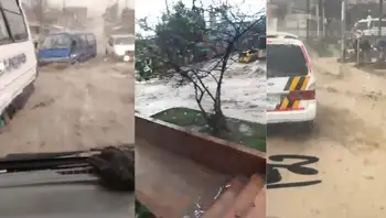 Inundaciones en Soacha afectan calles de varios barrios y la Autopista Sur. Videos: inundaciones en Soacha convierten calles en ríos y paralizan la Autopista Sur