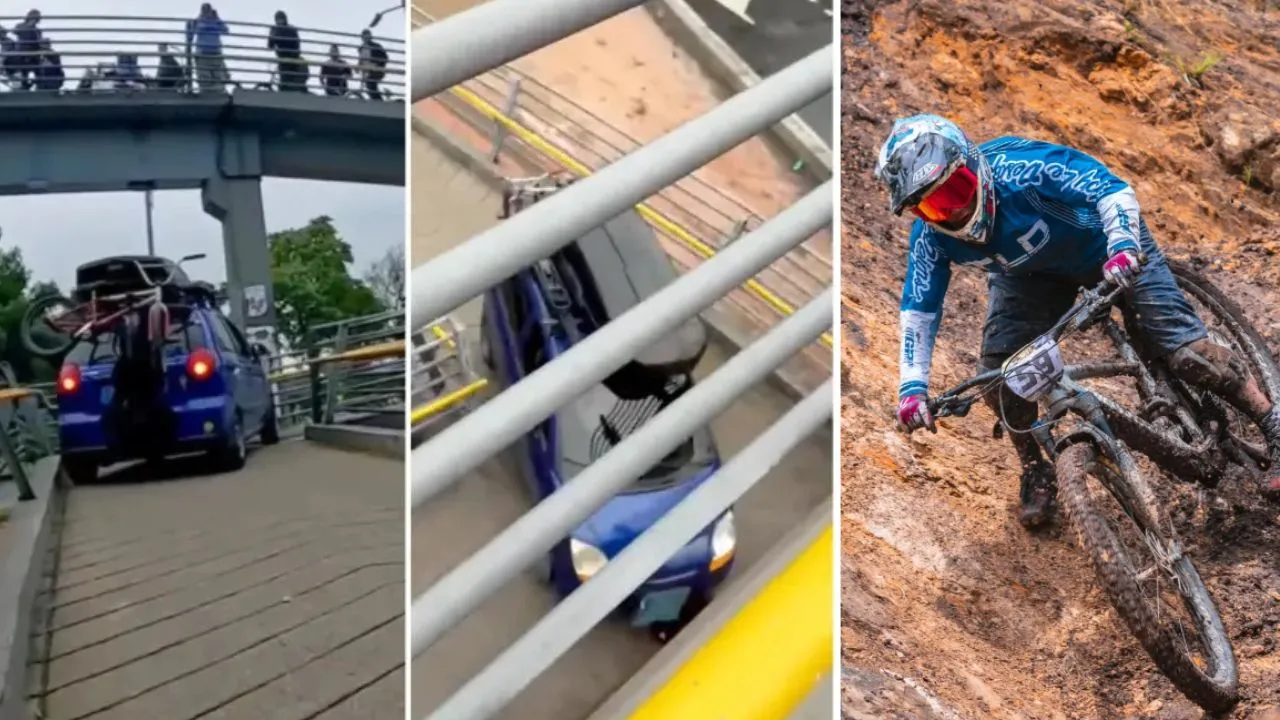 Involucrado caso puente ¿De denunciante a denunciado? Este hombre estaría detrás del video del carro en el puente peatonal