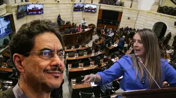 Iván Cepeda y Paloma Valencia Cepeda y Valencia dieron muestra del tono del debate de campaña en el Congreso