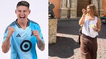 James Rodríguez ¿Luisa María Duque, de influencer a compañera de James en Minnesota?