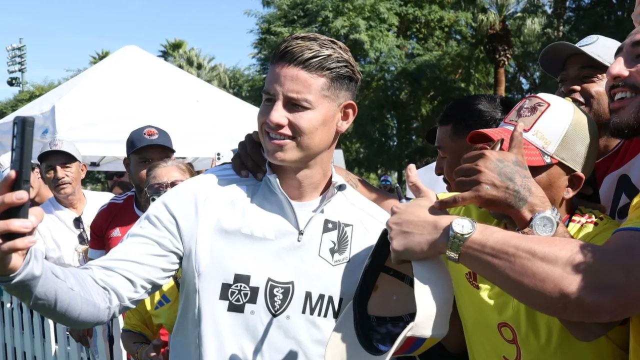 James Rodríguez Se viene el debut de James: el video que ilusiona desde Minnesota hasta Colombia