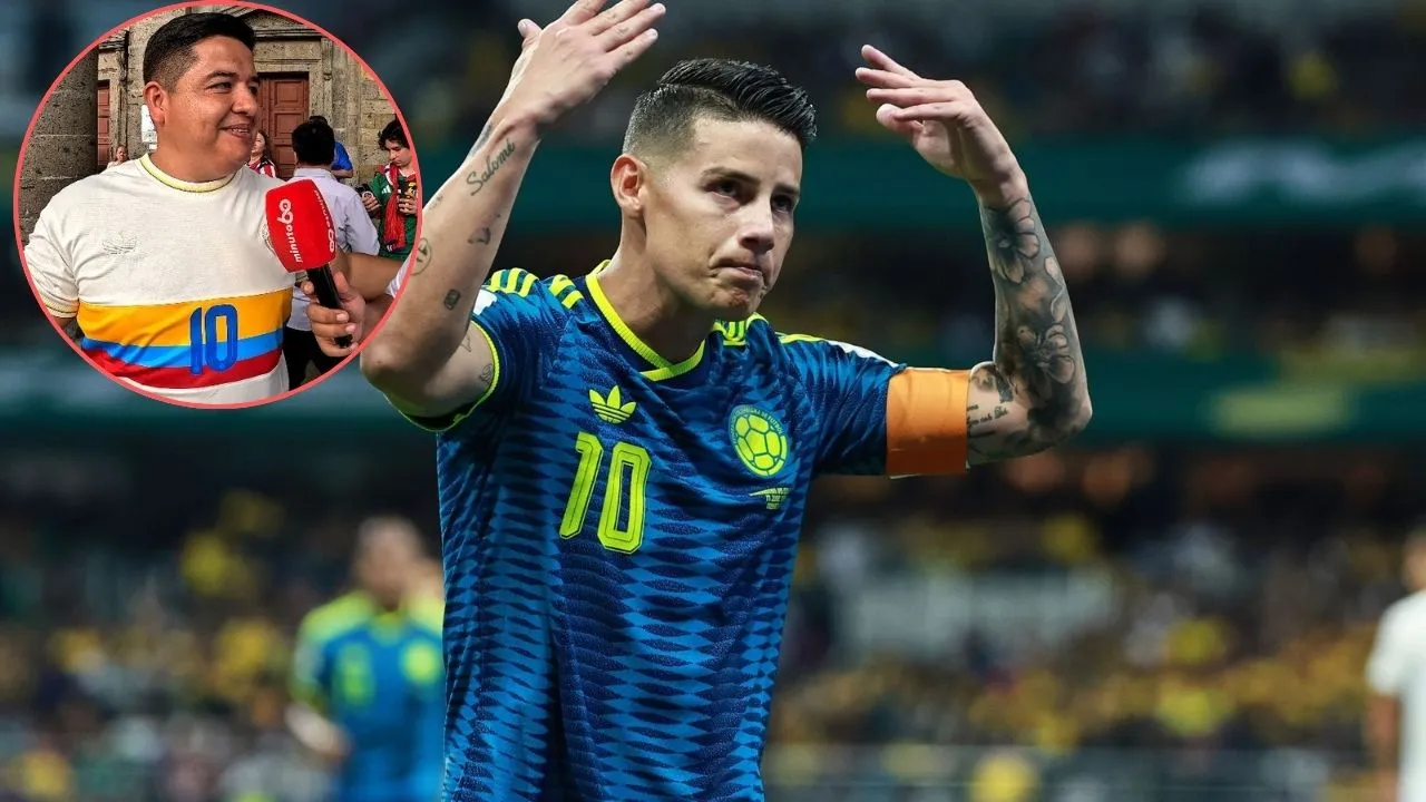 James Rodríguez El mexicano que le declaró su amor a James Rodríguez: “Mi máximo ídolo de la vida”