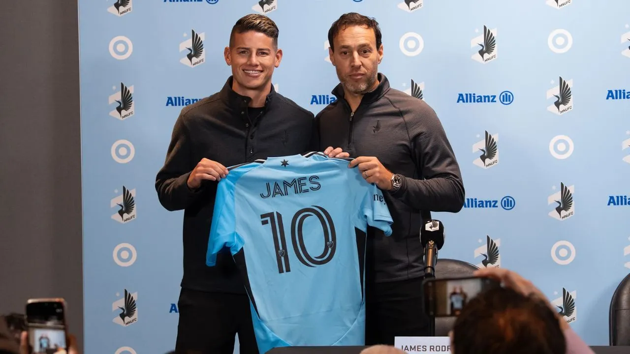 James Rodríguez en Minnesota United | Khaled El-Ahmad, el suecolibanés detrás del fichaje El suecolibanés que convenció a James Rodríguez de pasar sus días previos al Mundial en Minnesota