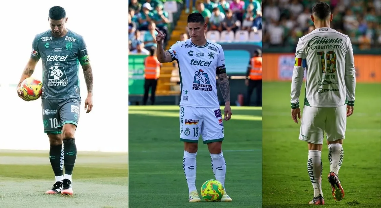 James Rodríguez no seguirá en León y ya busca nuevo destino. James Rodríguez se despide del León: su balance, su legado y lo que viene