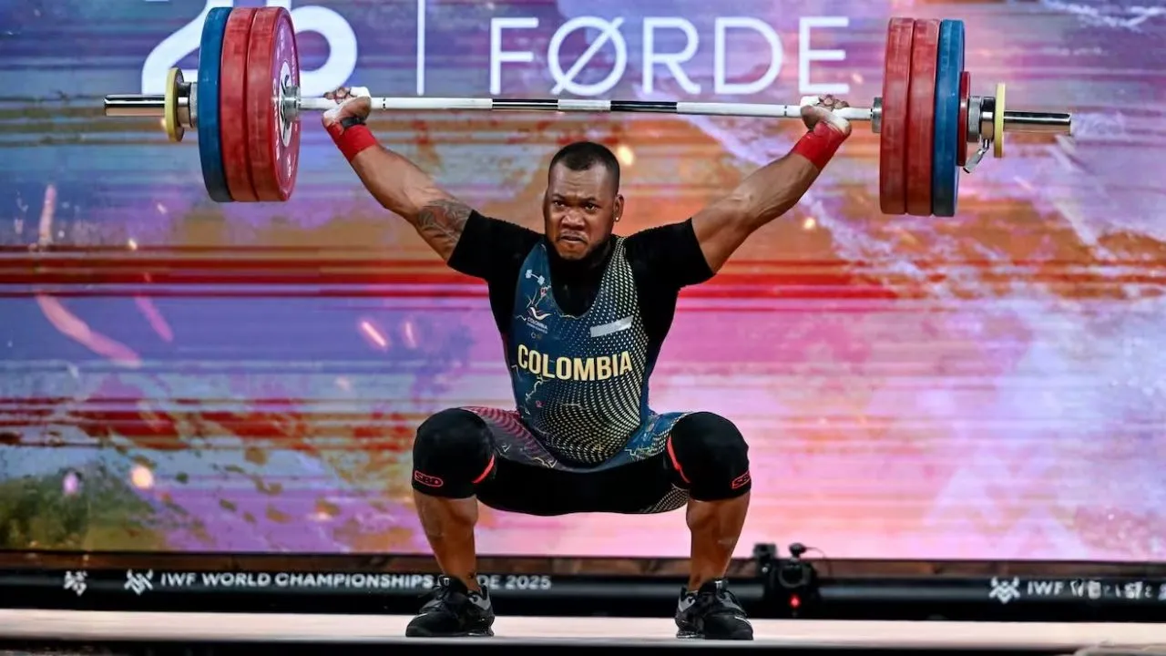 Jeison López romper el récord mundial en Noruega. Jeison López rompe los límites del cuerpo humano: oro, récord y gloria eterna para Colombia en el Mundial