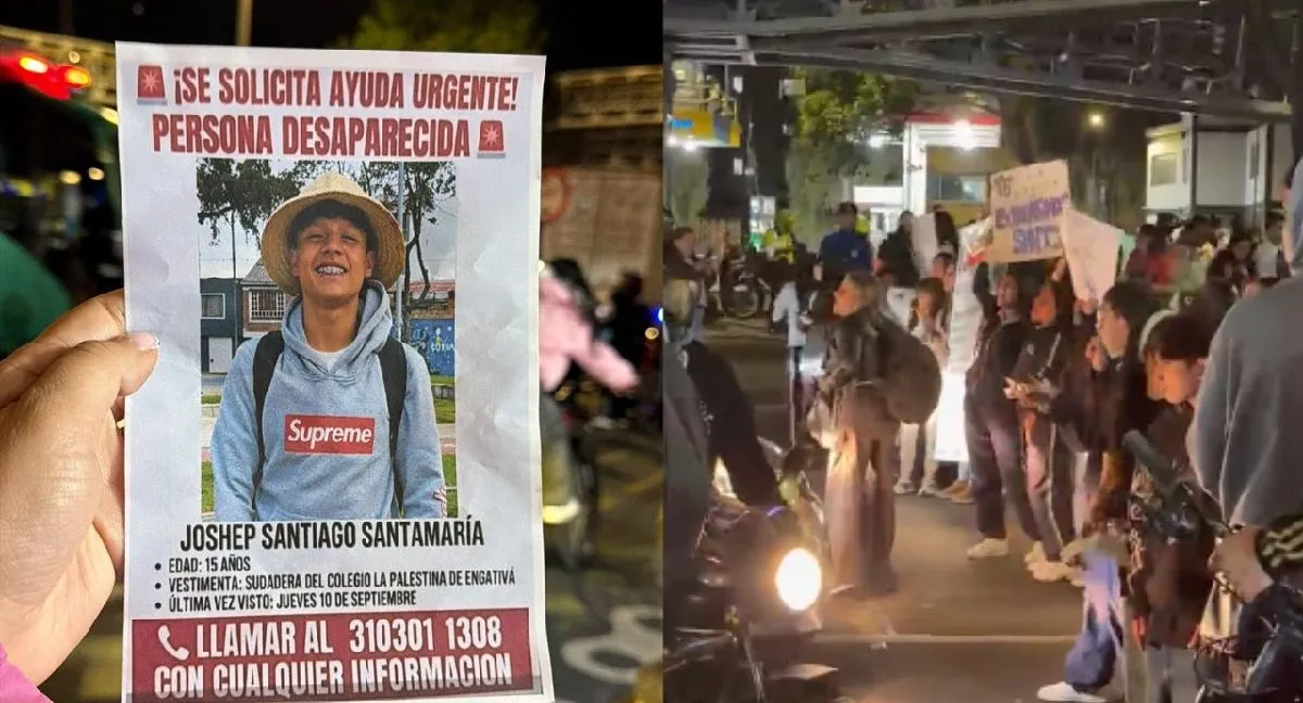 Joseph Santiago desaparecido. Protestas en la calle 80: el angustiante pedido de niños y jóvenes por un menor de edad desaparecido
