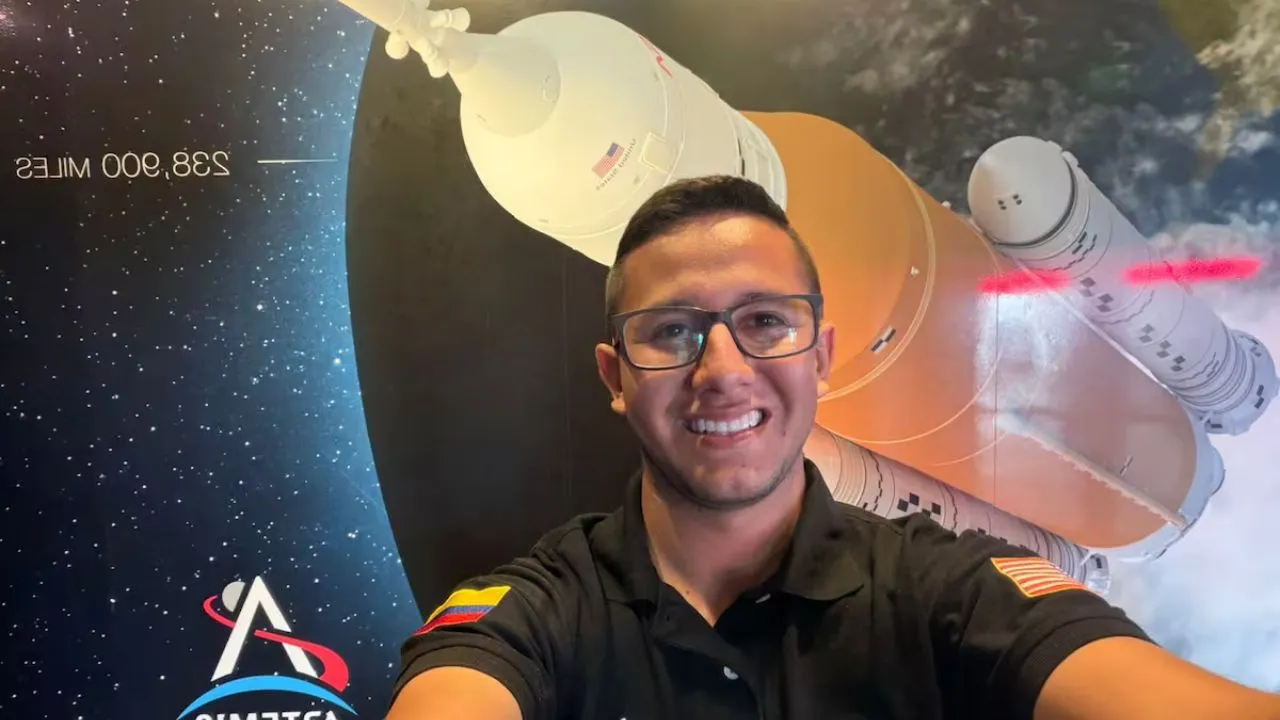 Juan Felipe García Peña, de Bucaramanga, en la misión Artemis II de la NASA. De Bucaramanga al espacio: ¿cómo Juan Felipe García Peña alcanzó la misión Artemis II?