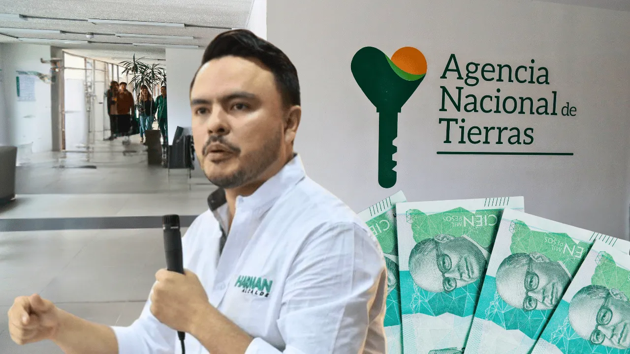 Juan Felipe Harman, director de la Agencia Nacional de Tierras (ANT). La ANT en la mira de Procuraduría y Contraloría, ¿qué pasó con las tierras de la reforma?