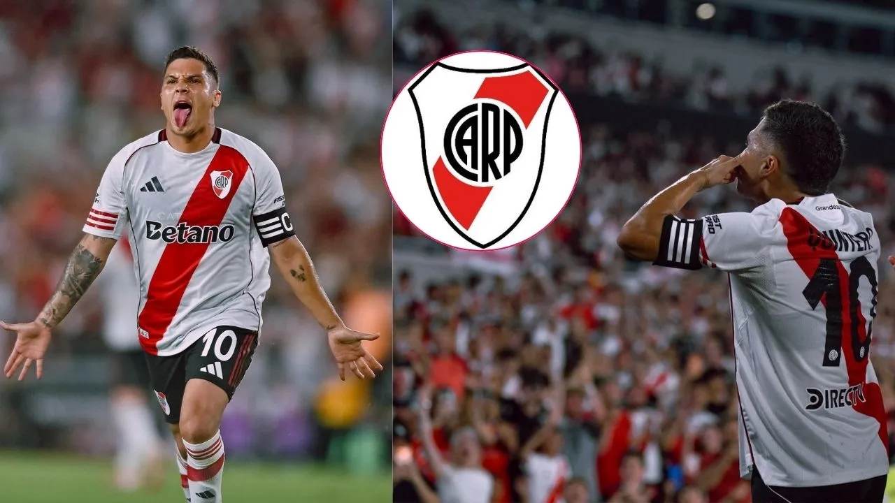 Juan Fernando Quintero dos golazos con River. Golazos de Juan Fernando Quintero: River vuela y el Monumental vuelve a creer