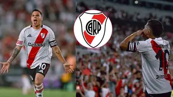 Juan Fernando Quintero dos golazos con River. Golazos de Juan Fernando Quintero: River vuela y el Monumental vuelve a creer