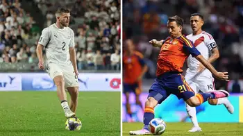 Jugador Tim Payne de Nueva Zelanda y Mikel Oyarzabal jugador de España Mundial 2026: España debuta, Cabo Verde hace historia y Bélgica quiere jerarquía, partidos de hoy